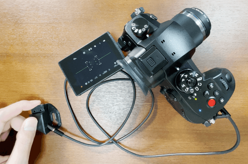 Panasonic GH5 の リモートシャッターを自作してみた